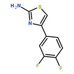 RHAWN 4-(3,4-Difluorophenyl)thiazol-2-amine