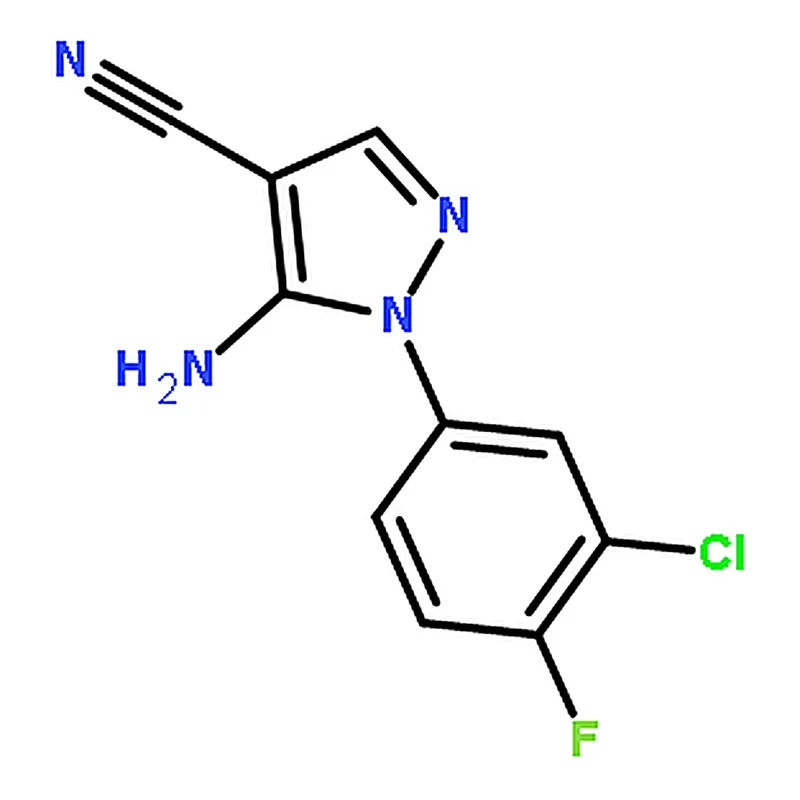 RHAWN 5-Amino-1-(3-chloro-4-fluorophenyl)-1H-pyrazole-4-carbonitrile