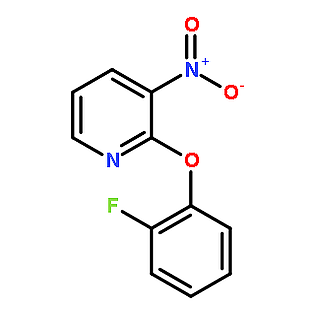 RHAWN 2-(2-Fluorophenoxy)-3-nitropyridine