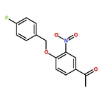 RHAWN 4▽-(4-Fluorobenzyloxy)-3▽-nitroacetophenone