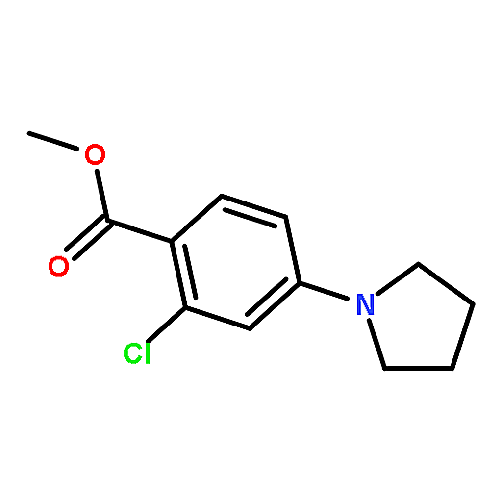 RHAWN Methyl 2-Chloro-4-(1-pyrrolidinyl)benzoate