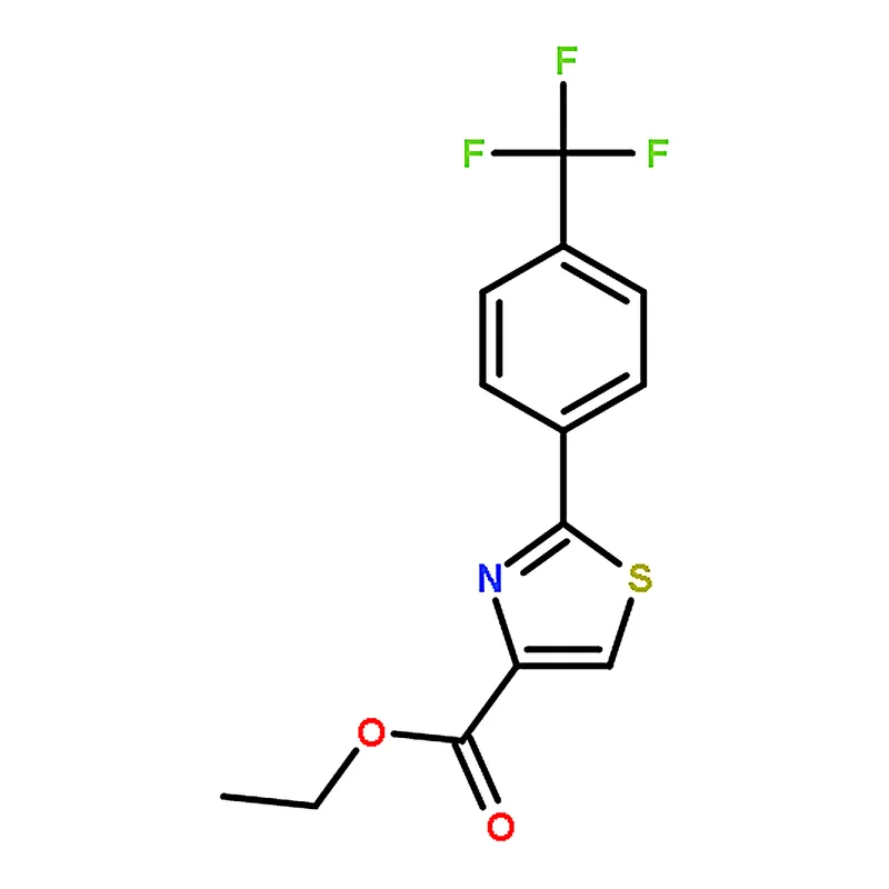 RHAWN Ethyl 2-(4-(trifluoromethyl)phenyl)thiazole-4-carboxylate