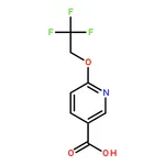 RHAWN 6-(2,2,2-Trifluoroethoxy)nicotinic acid