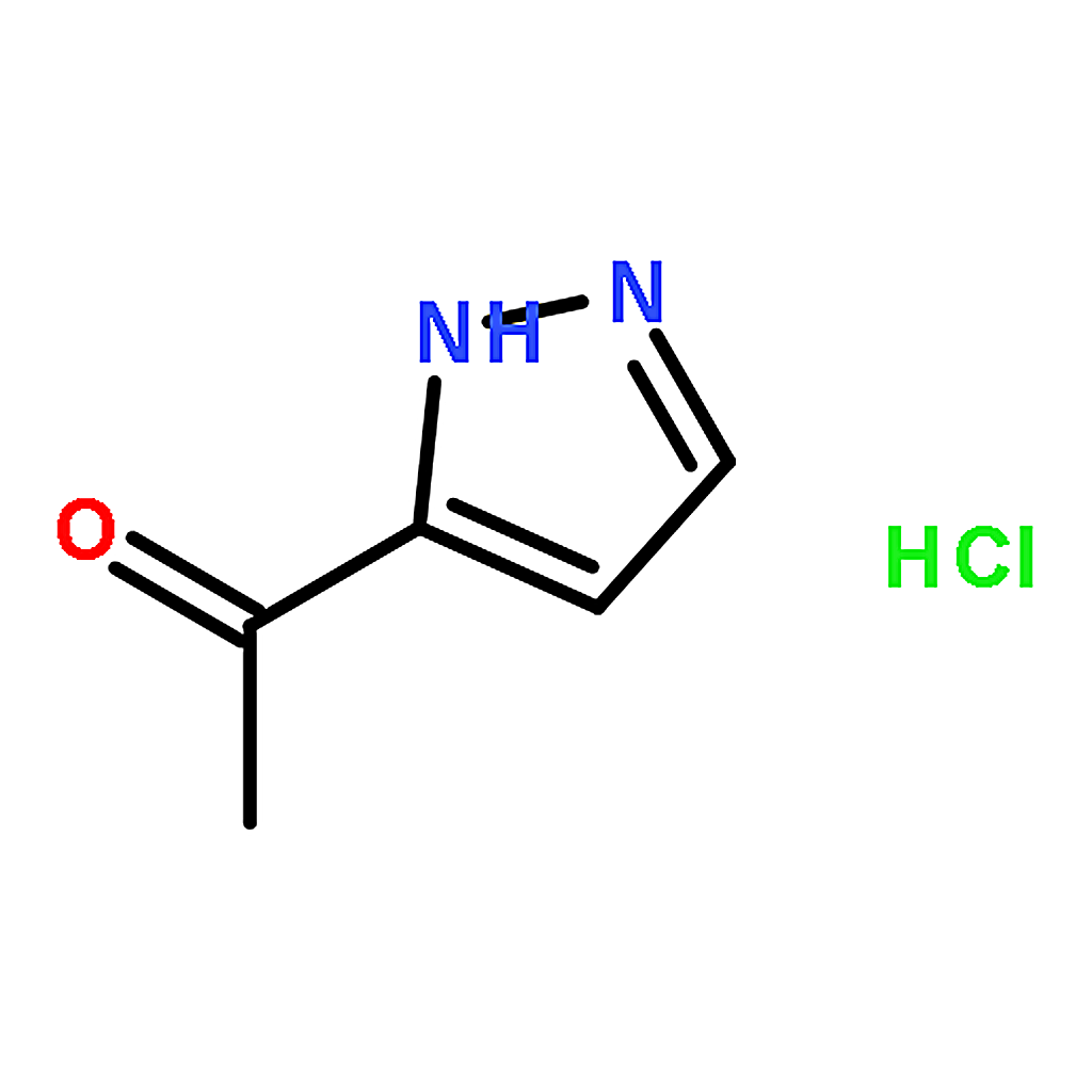RHAWN 1-(1H-Pyrazol-3-yl)ethanone hydrochloride
