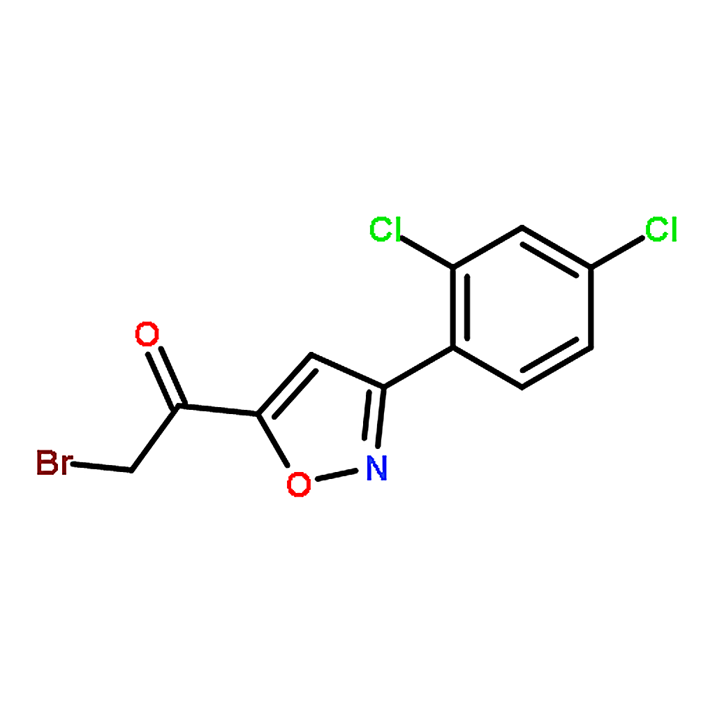 RHAWN 2-bromo-1-(3-(2，4-dichlorophenyl)isoxazol-5-yl)ethanone