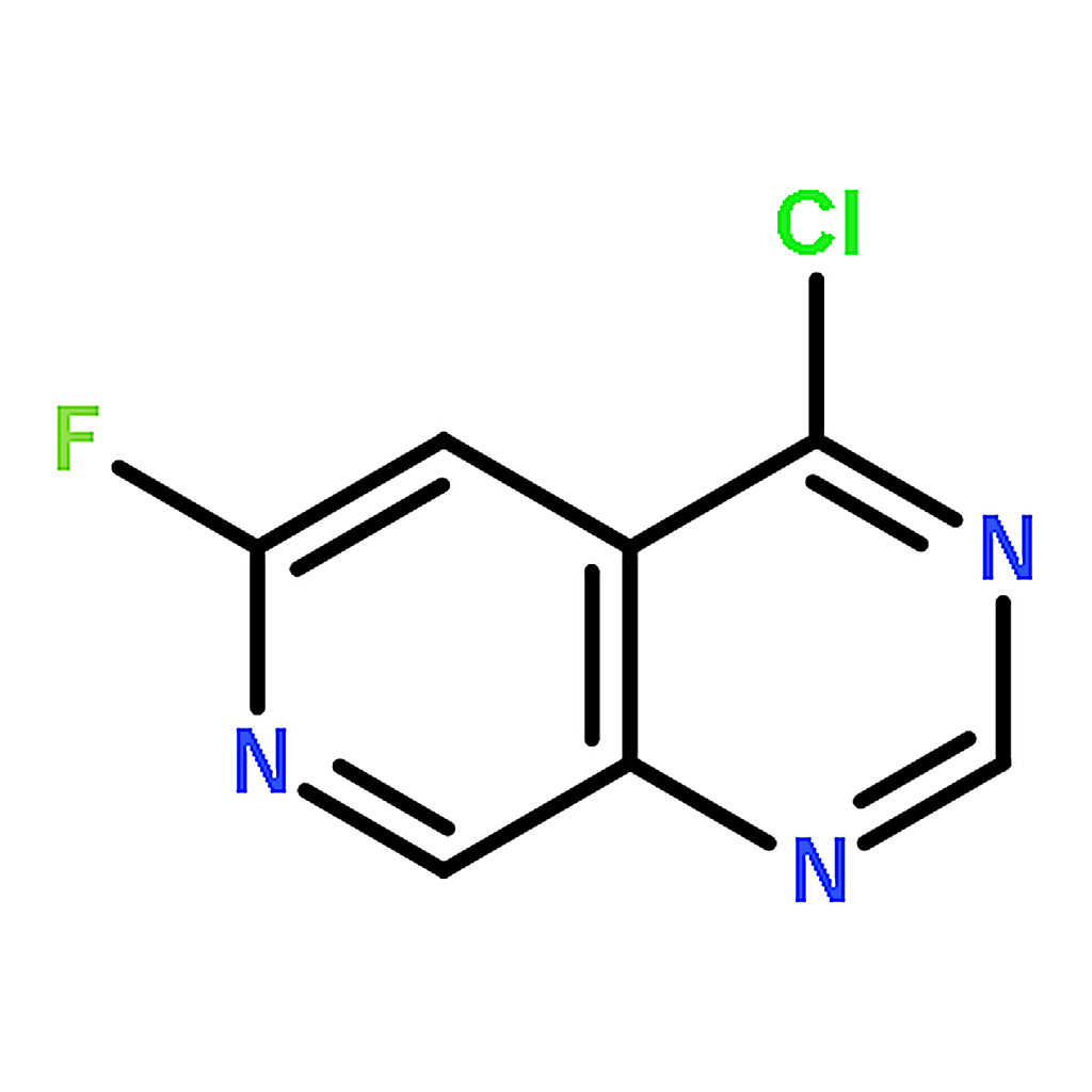 RHAWN 4-Chloro-6-fluoropyrido[3,4-d]pyrimidine