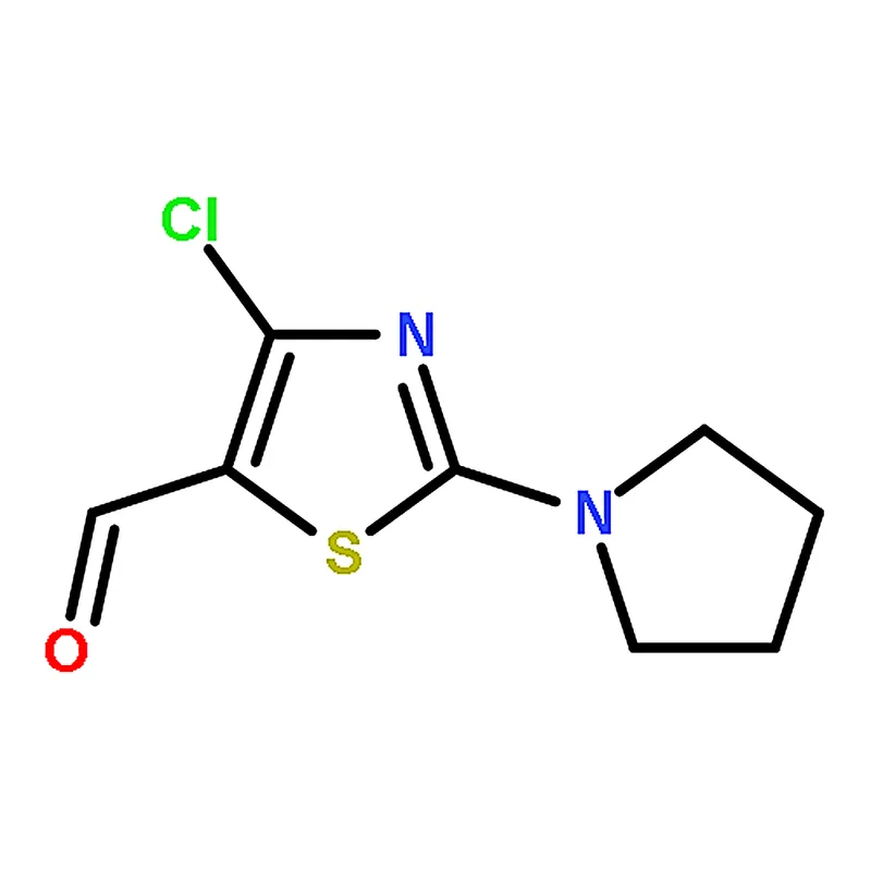 RHAWN 4-Chloro-2-(pyrrolidin-1-yl)thiazole-5-carbaldehyde