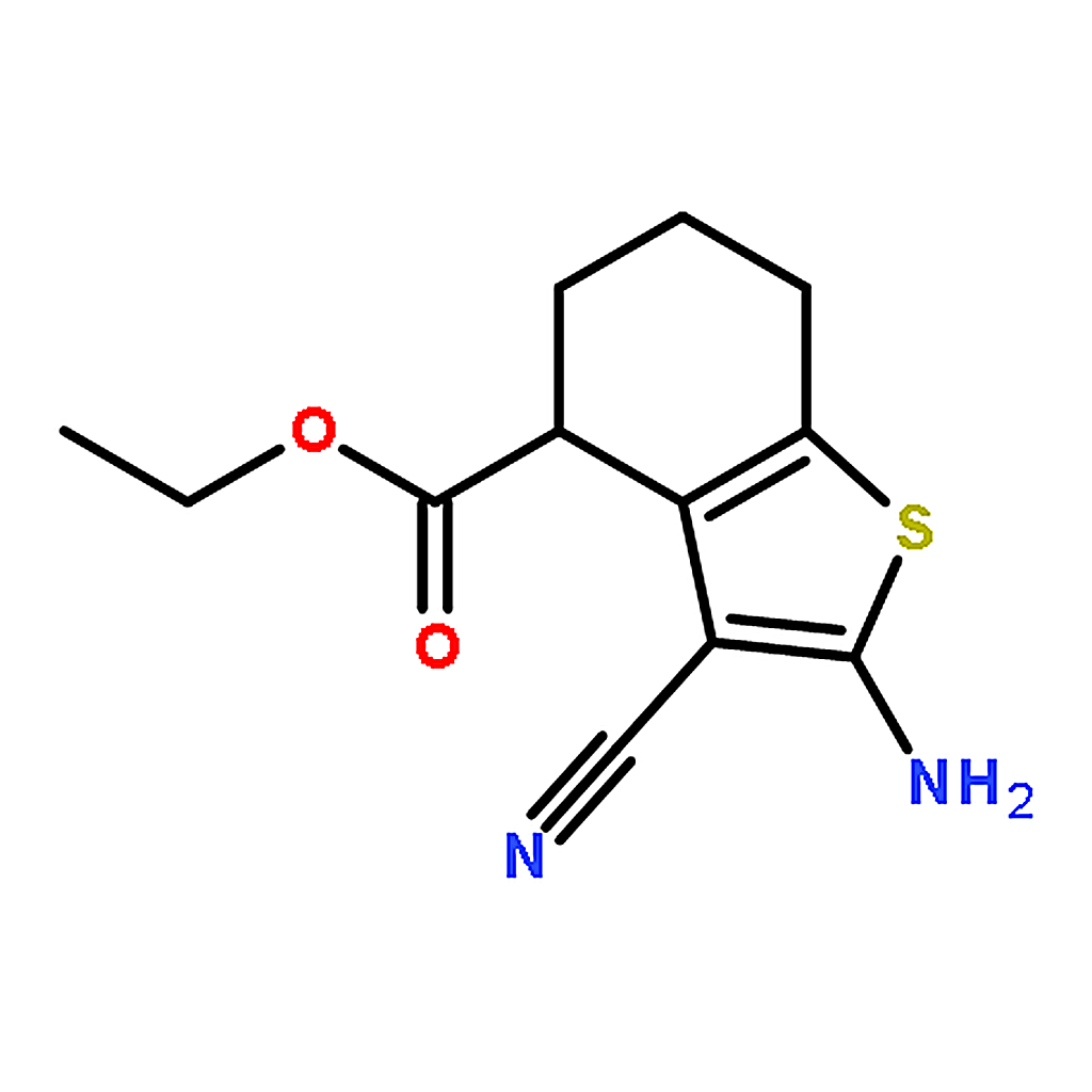 RHAWN Ethyl 2-amino-3-cyano-4,5,6,7-tetrahydrobenzo[b]thiophene-4-carboxylate