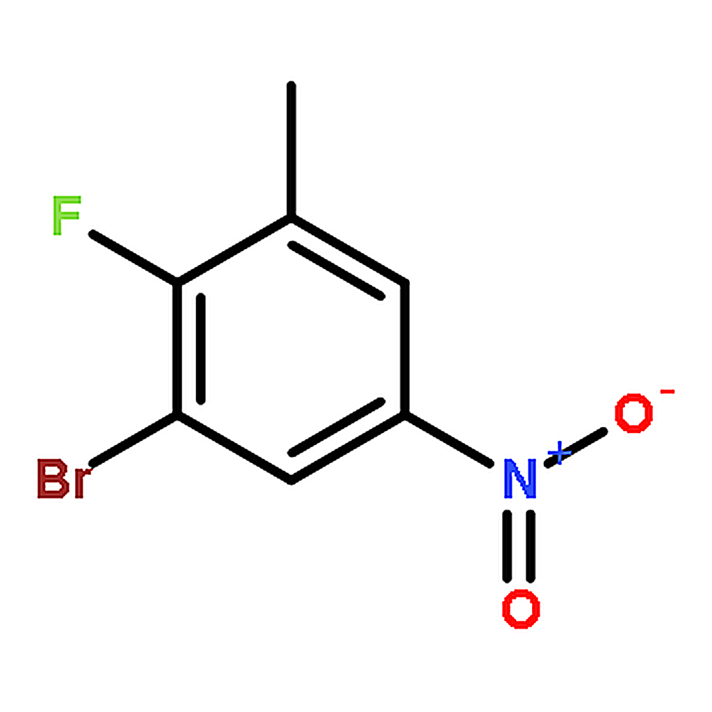 RHAWN 1-Bromo-2-fluoro-3-methyl-5-nitrobenzene