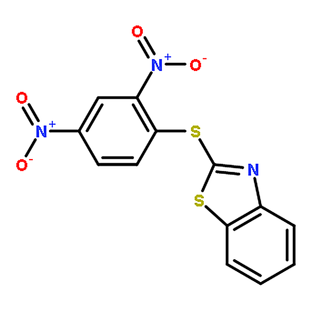 RHAWN 2-(2,4-Dinitrophenylthio)benzothiazole