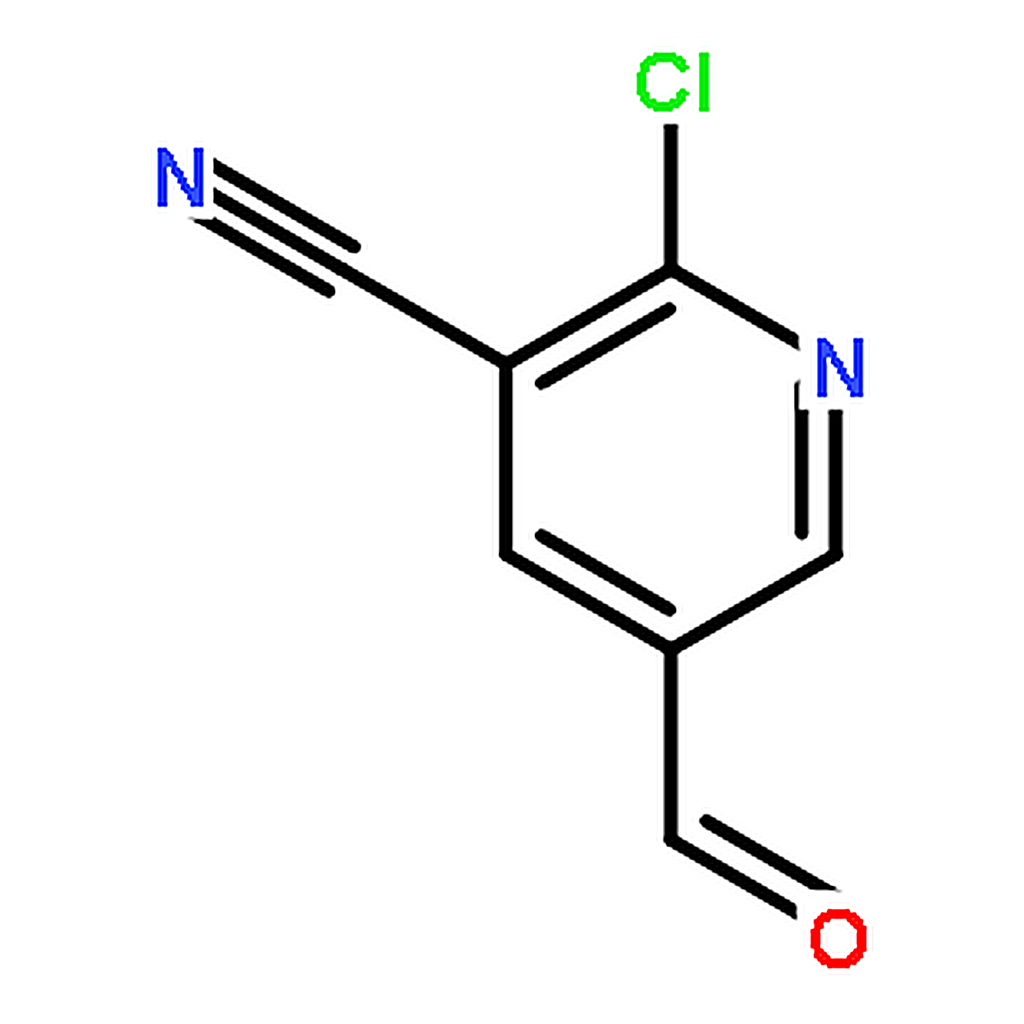 RHAWN 2-Chloro-5-formylpyridine-3-carbonitrile