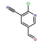 RHAWN 2-Chloro-5-formylpyridine-3-carbonitrile