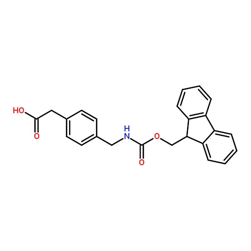 RHAWN 2-(4-(((((9H-Fluoren-9-yl)methoxy)carbonyl)amino)methyl)phenyl)acetic acid