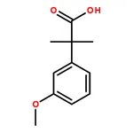 RHAWN 2-(3-methoxyphenyl)-2-methylpropanoic acid