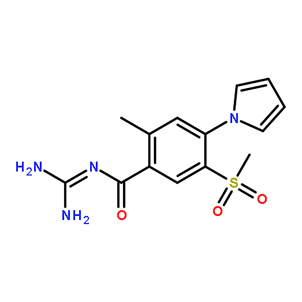 RHAWN N-Carbamimidoyl-2-methyl-5-(methylsulfonyl)-4-(1H-pyrrol-1-yl)benzamide