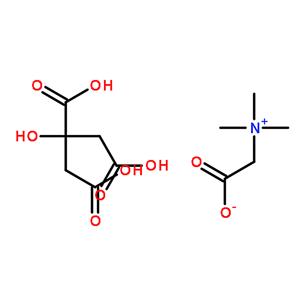 RHAWN 2-(Trimethylammonio)acetate compound with 2-hydroxypropane-1，2，3-tricarboxylic acid (1:1)