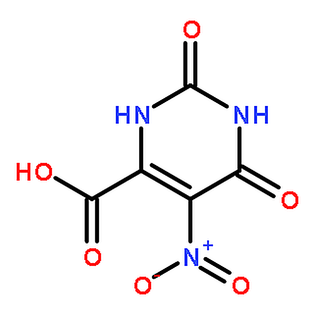 RHAWN 5-Nitro-2,6-dioxo-1,2,3,6-tetrahydropyrimidine-4-carboxylic acid