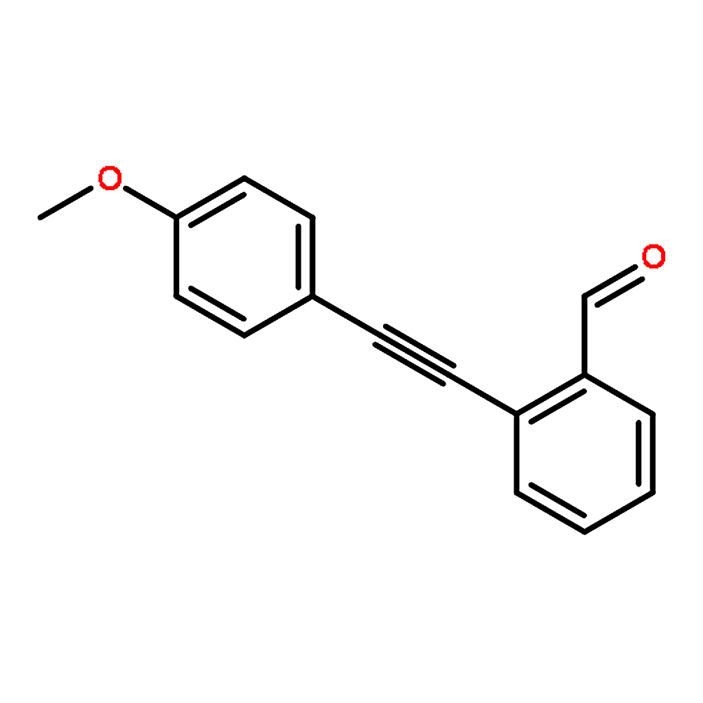 RHAWN Benzaldehyde, 2-[(4-Methoxyphenyl)ethynyl]-