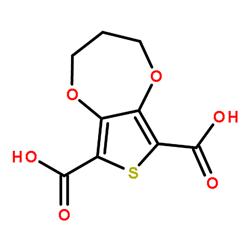 RHAWN 3,4-Dihydro-2H-thieno[3,4-b][1,4]dioxepine-6,8-dicarboxylic acid