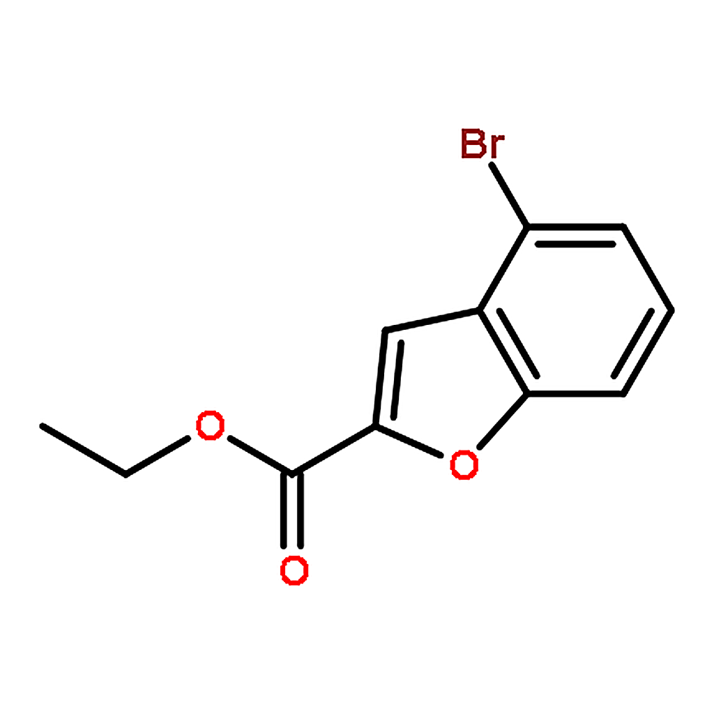 RHAWN ETHYL 4-BROMOBENZOFURAN-2-CARBOXYLATE