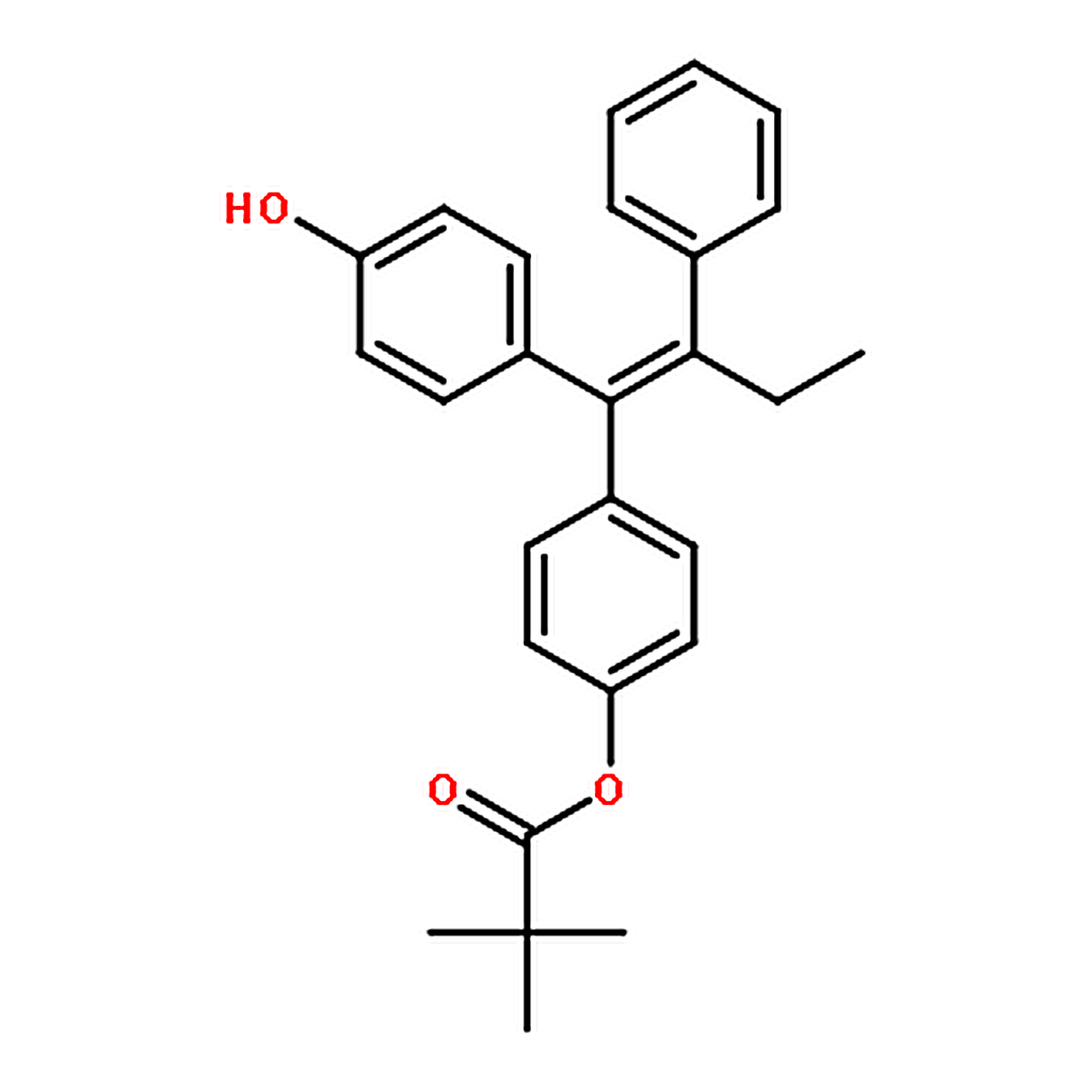RHAWN (E)-4-(1-(4-hydroxyphenyl)-2-phenylbut-1-en-1-yl)phenyl pivalate