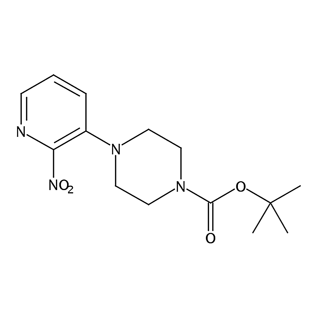 RHAWN tert-Butyl 4-(2-nitropyridin-3-yl)piperazine-1-carboxylate