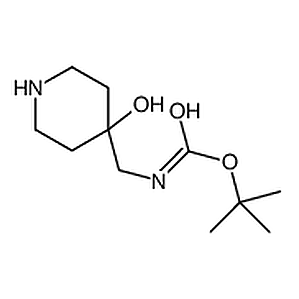RHAWN tert-Butyl N-[(4-hydroxypiperidin-4-yl)methyl]carbamate