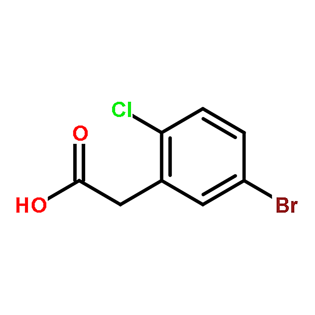 RHAWN 2-(5-Bromo-2-chlorophenyl)acetic acid
