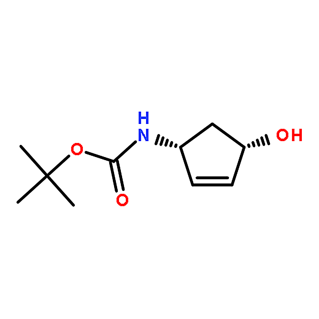 RHAWN tert-Butyl ((1R，4S)-rel-4-hydroxycyclopent-2-en-1-yl)carbamate