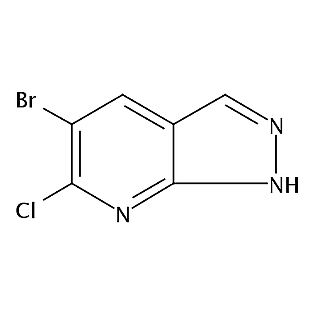 RHAWN 5-Bromo-6-chloro-1H-pyrazolo[3，4-b]pyridine