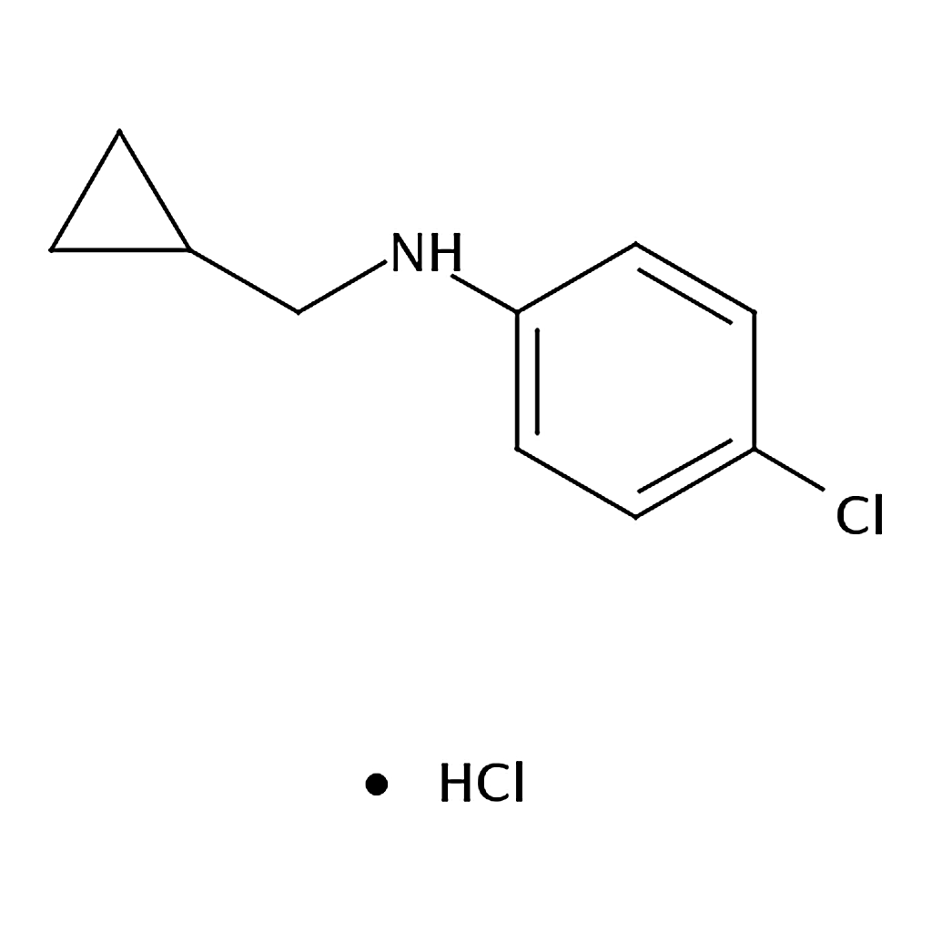 RHAWN 4-Chloro-N-(cyclopropylmethyl)aniline hydrochloride