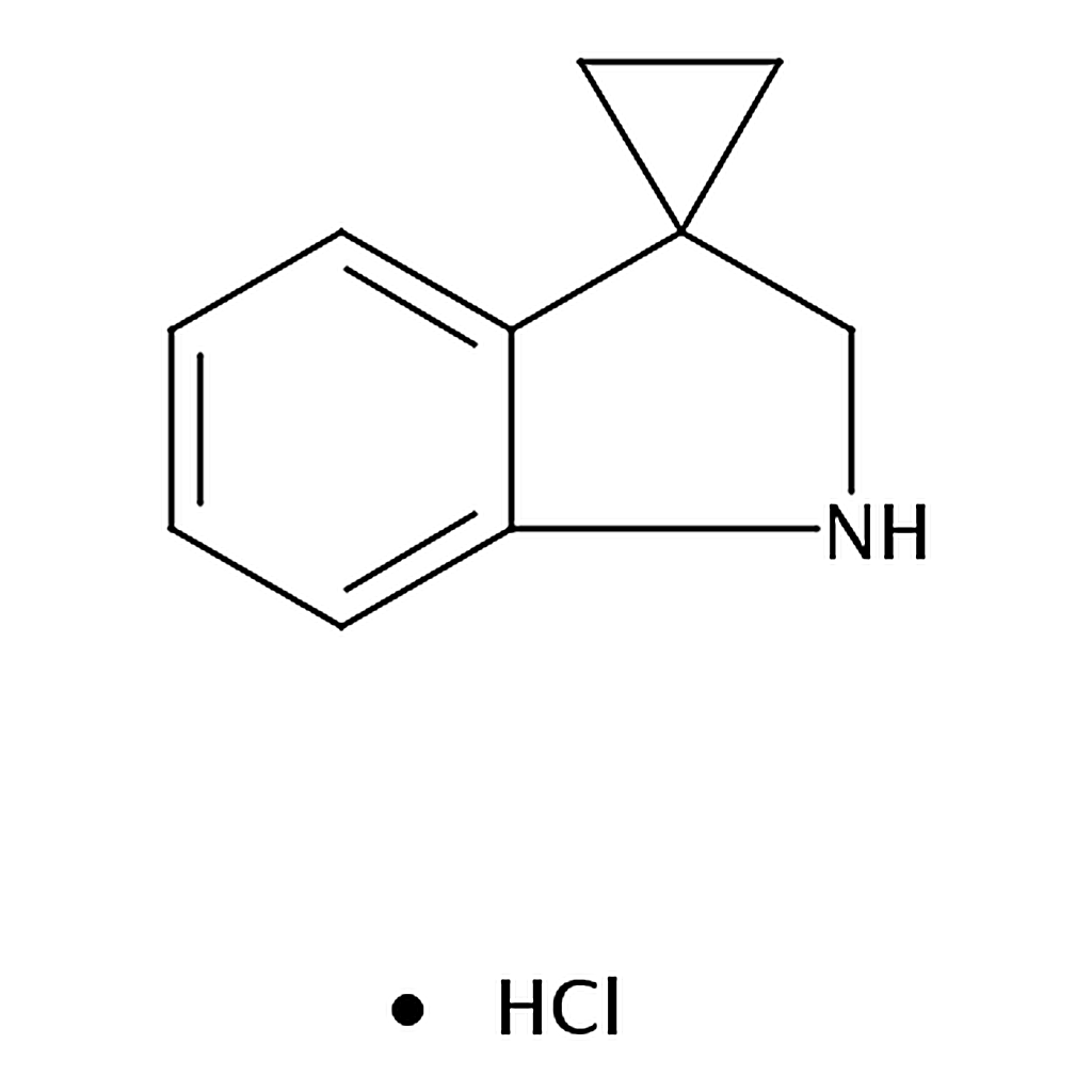 RHAWN 1'，2'?dihydrospiro[cyclopropane?1，3'?indole] hydrochloride