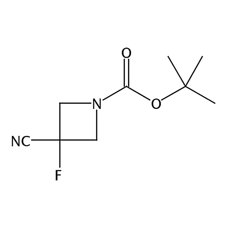 RHAWN tert-Butyl 3-cyano-3-fluoroazetidine-1-carboxylate