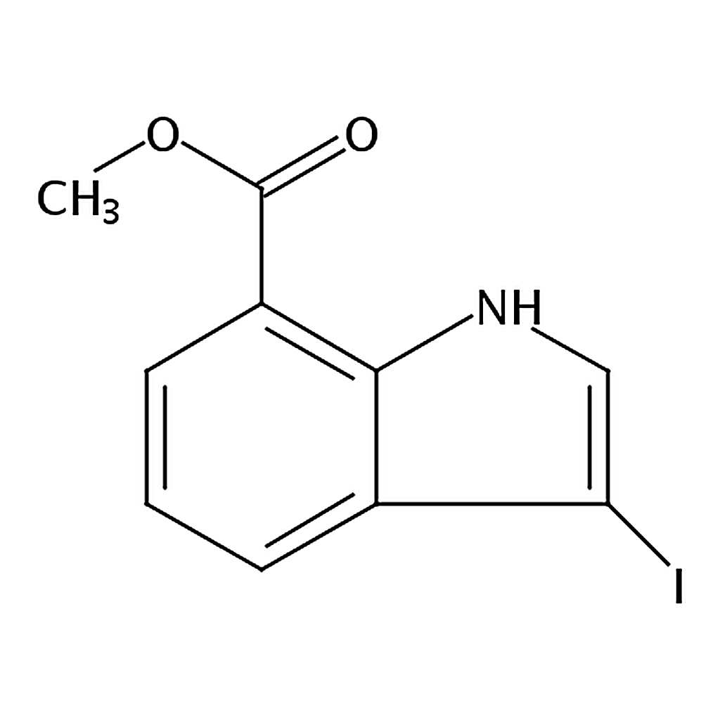 RHAWN Methyl 3-Iodo-1H-Indole-7-Carboxylate