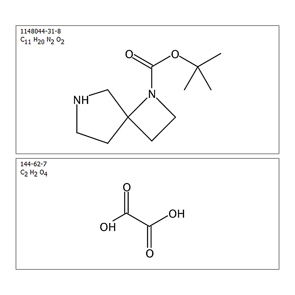 RHAWN tert-Butyl 1,6-diazaspiro[3.4]octane-1-carboxylate oxalate(2:1)