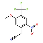 RHAWN 5-Methoxy-2-nitro-4-(trifluoromethyl)phenylacetonitrile