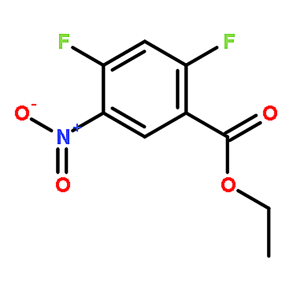 RHAWN Ethyl2，4-difluoro-5-nitrobenzoate