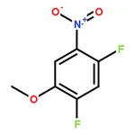 RHAWN 1,5-Difluoro-2-methoxy-4-nitrobenzene