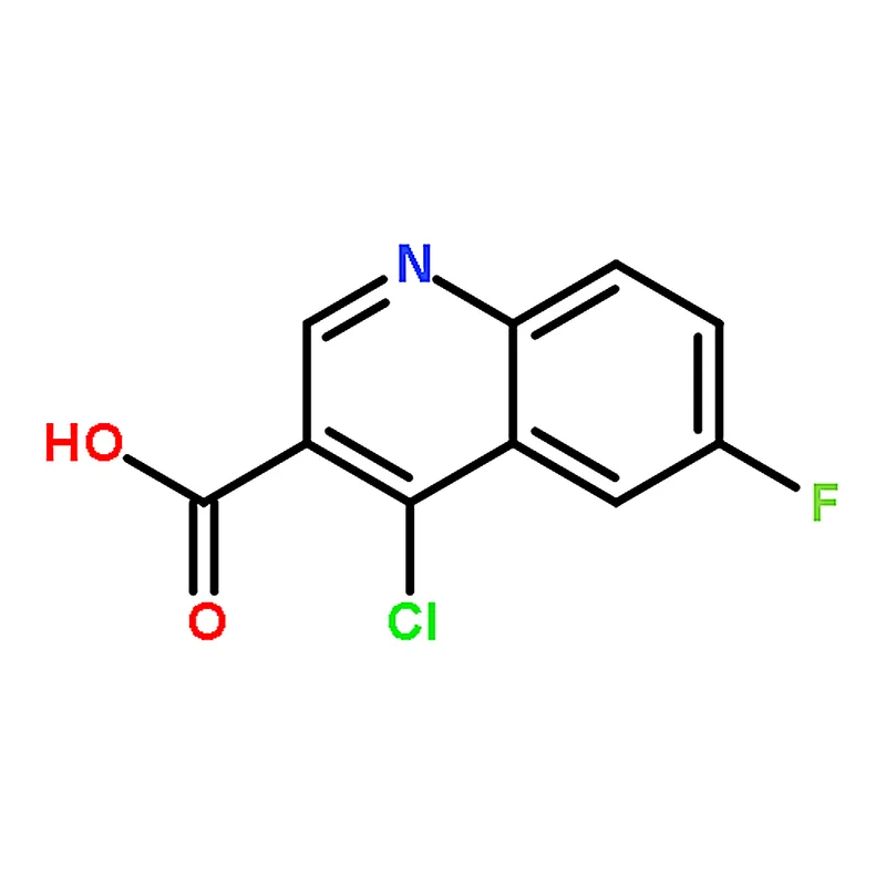 RHAWN 4-Chloro-6-fluoro- quinoline-3-carboxylic acid