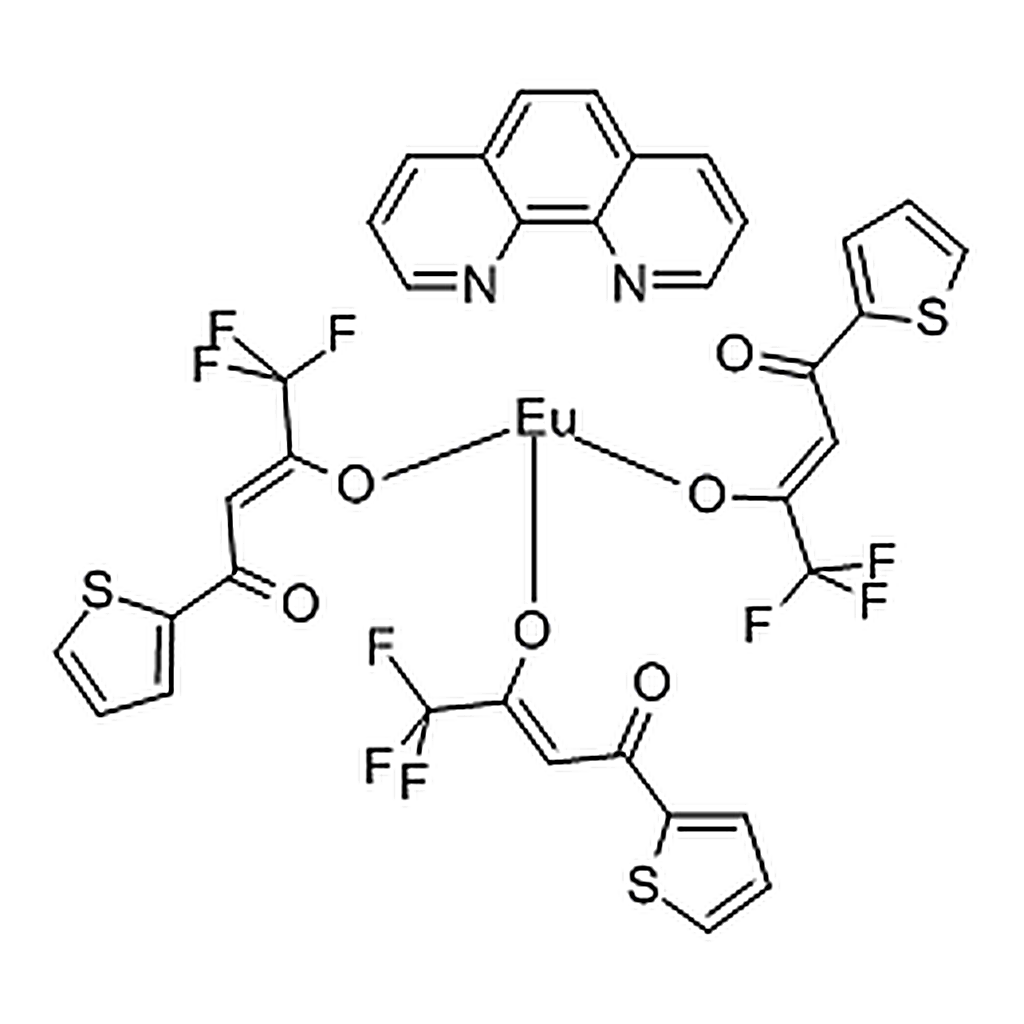 RHAWN (1,10-Phenanthroline)tris[4,4,4-trifluoro-1-(2-thienyl)-1,3-butanedionato]europium(III)