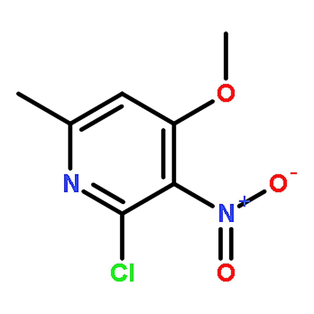 RHAWN 2-Chloro-4-methoxy-6-methyl-3-nitropyridine