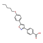 RHAWN 4-(5-(4-(Pentyloxy)phenyl)isoxazol-3-yl)benzoic acid