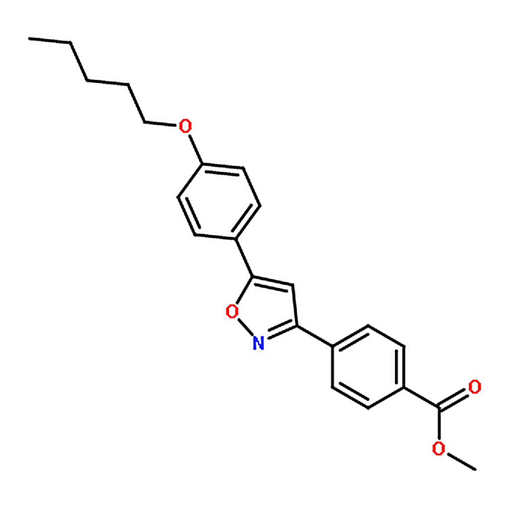 RHAWN Methyl 4-(5-(4-(pentyloxy)phenyl)isoxazol-3-yl)benzoate