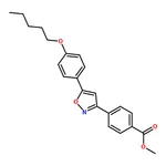 RHAWN Methyl 4-(5-(4-(pentyloxy)phenyl)isoxazol-3-yl)benzoate