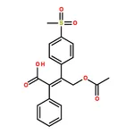 RHAWN (Z)-4-Acetoxy-3-(4-(methylsulfonyl) phenyl)-2-phenylbut-2-enoic acid