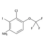 RHAWN 3-Chloro-2-iodo-4-(trifluoromethoxy)aniline