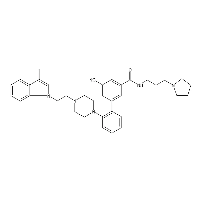 RHAWN 5-Cyano-2'-(4-(2-(3-methyl-1H-indol-1-yl)ethyl)piperazin-1-yl)-N-(3-(pyrrolidin-1-yl)propyl)