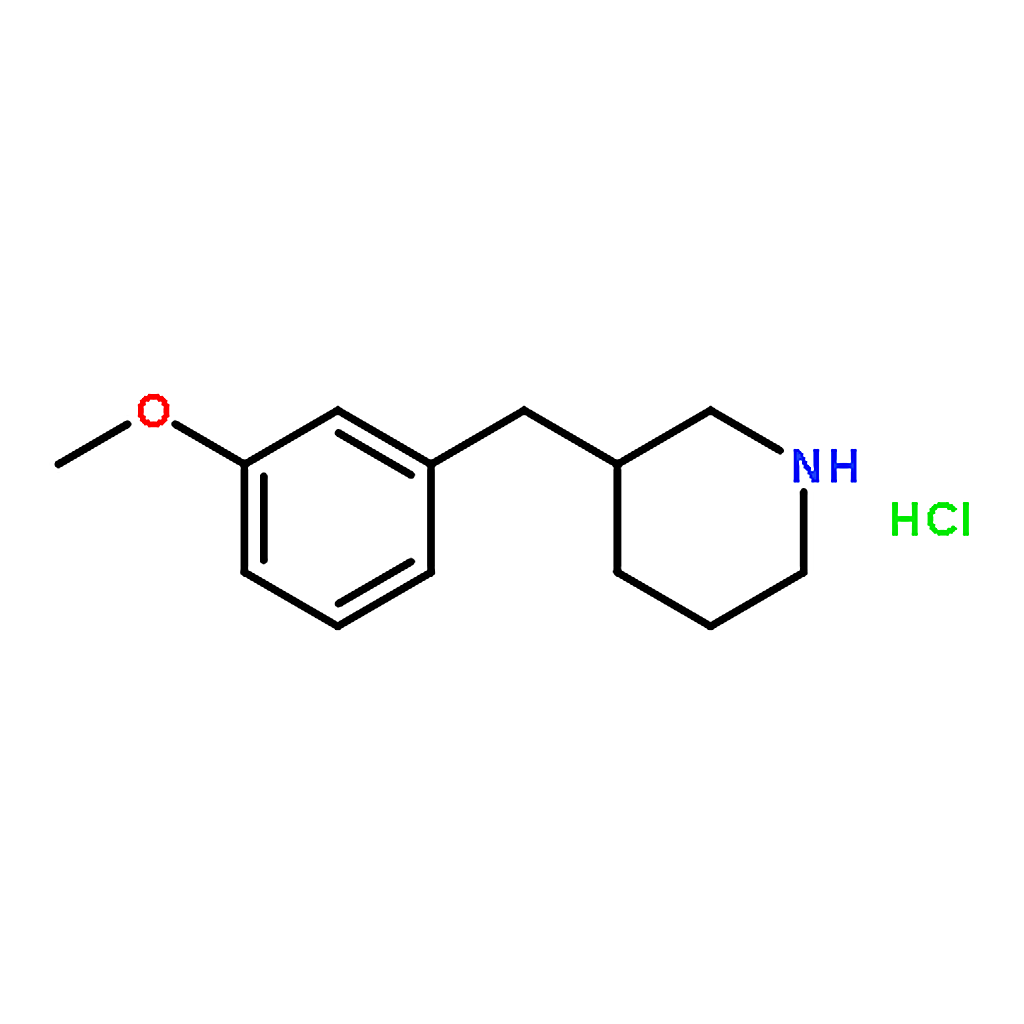 RHAWN 3-(3-Methoxybenzyl)piperidine Hydrochloride