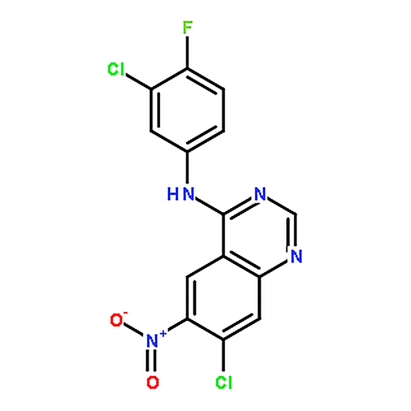 RHAWN 7-Chloro-N-(3-chloro-4-fluorophenyl)-6-nitroquinazolin-4-amine