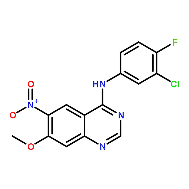 RHAWN N-(3-Chloro-4-fluorophenyl)-7-methoxy-6-nitroquinazolin-4-amine